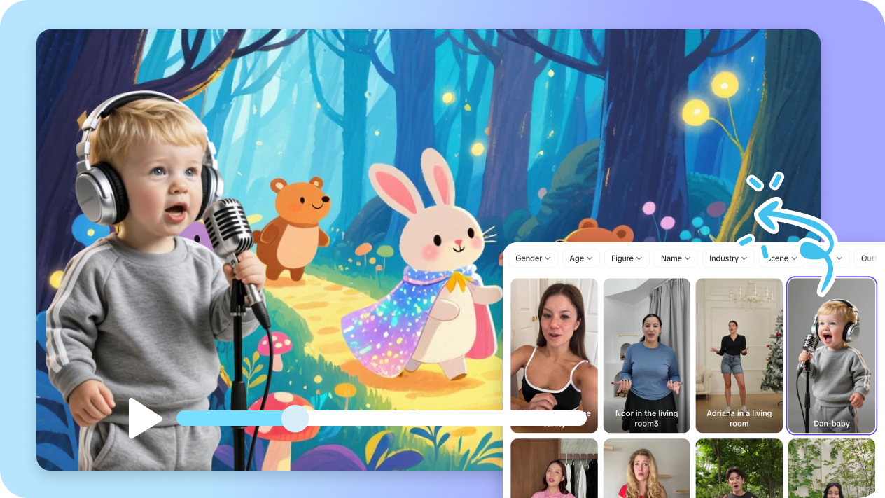 Pippit customizable script feature