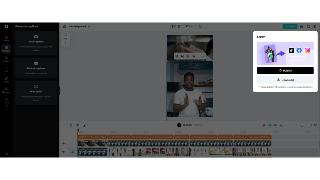 Export your video