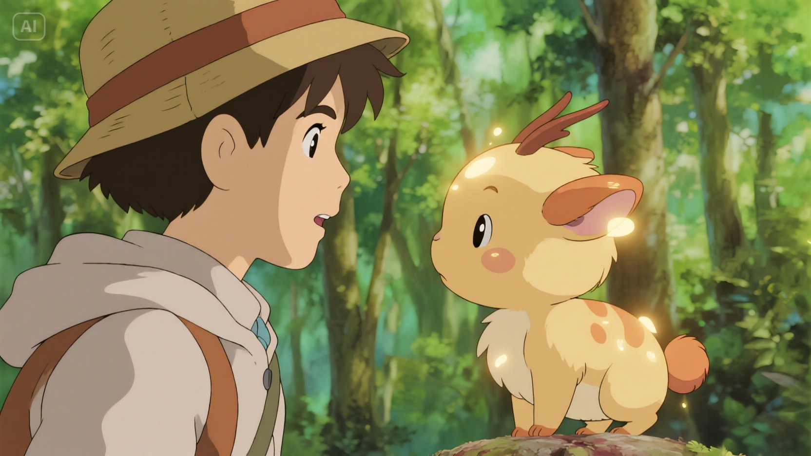 Arte de Studio Ghibli AI