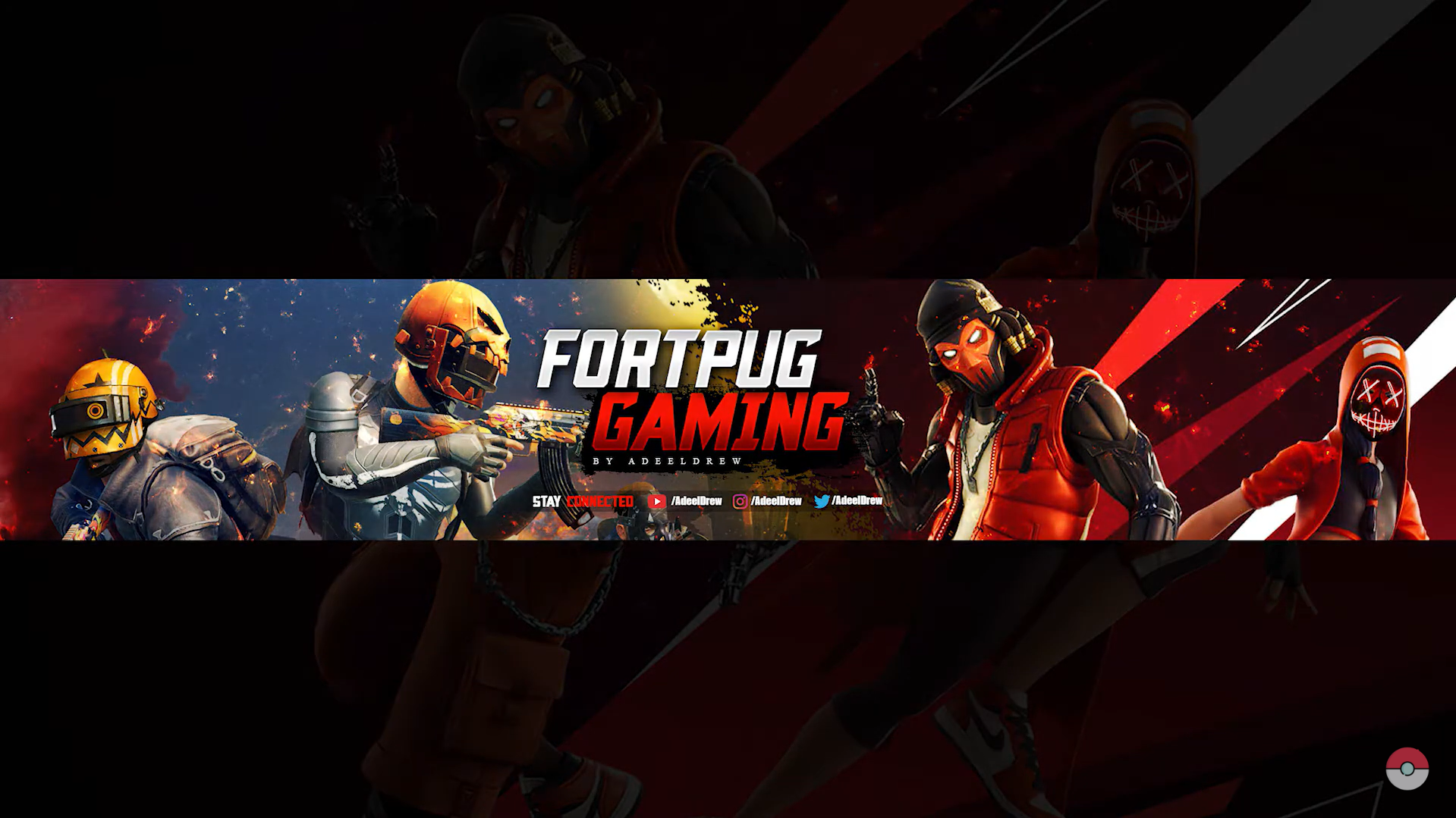 An example of a video game banner