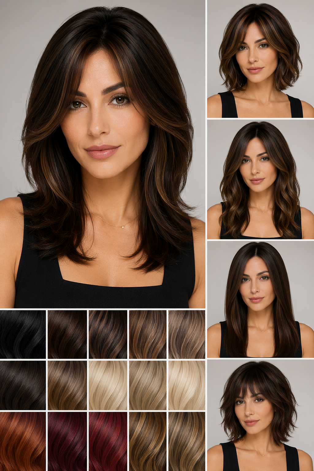 Dreamina virtual contact lenses try on prompt example 5: natural brown lens visual