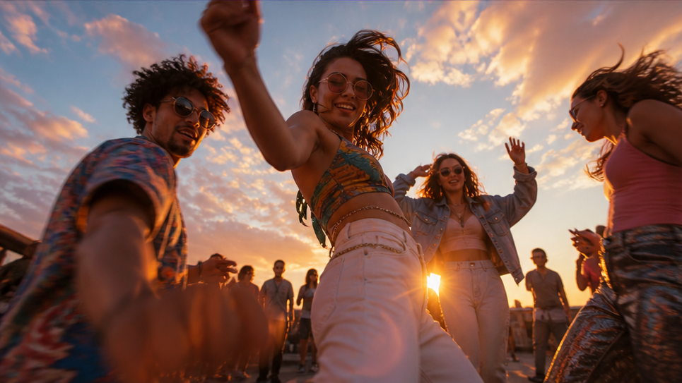Latest 2026 Song Trends Now — Sunset Crowd Finale