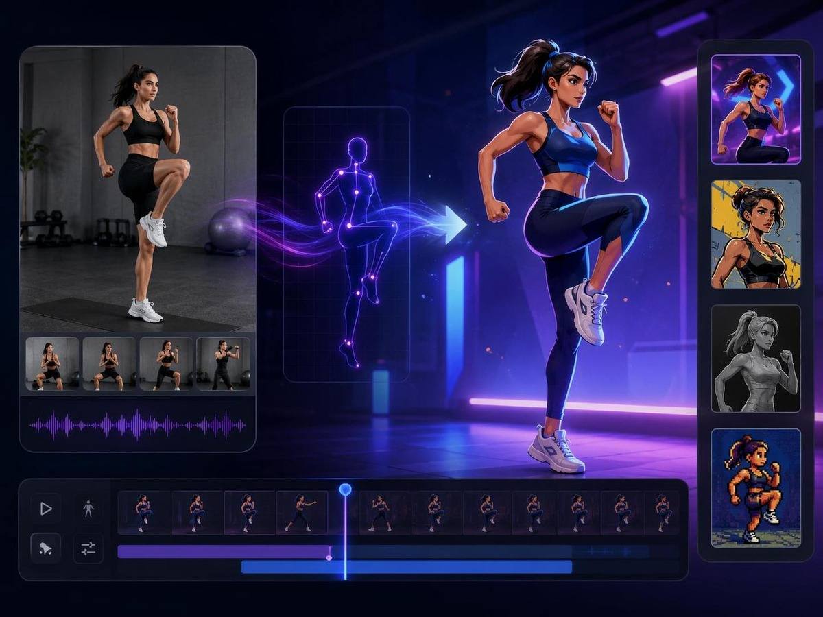 workout motion transfer AI prompt cover 2 in 4:3