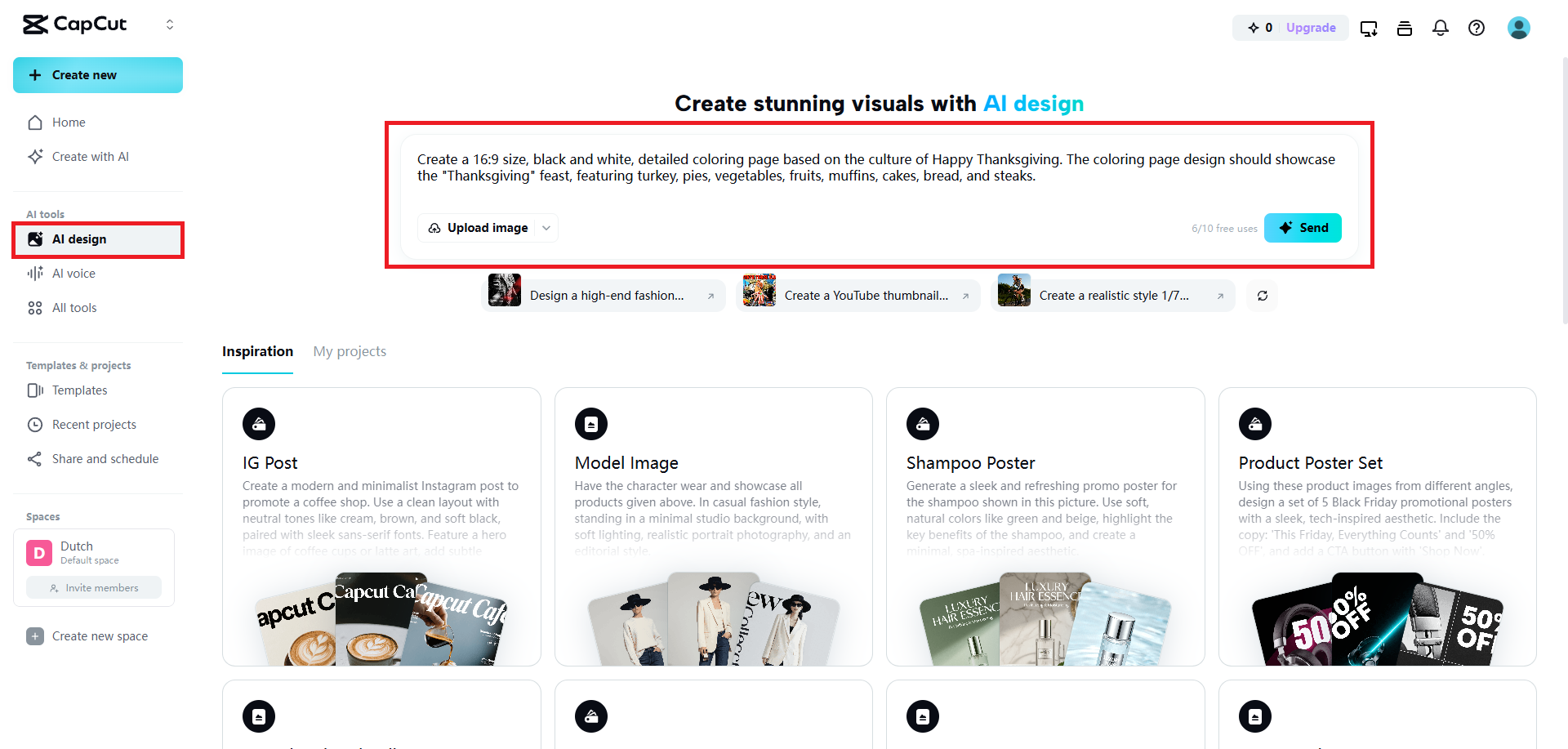 Enter your prompt to create your coloring page