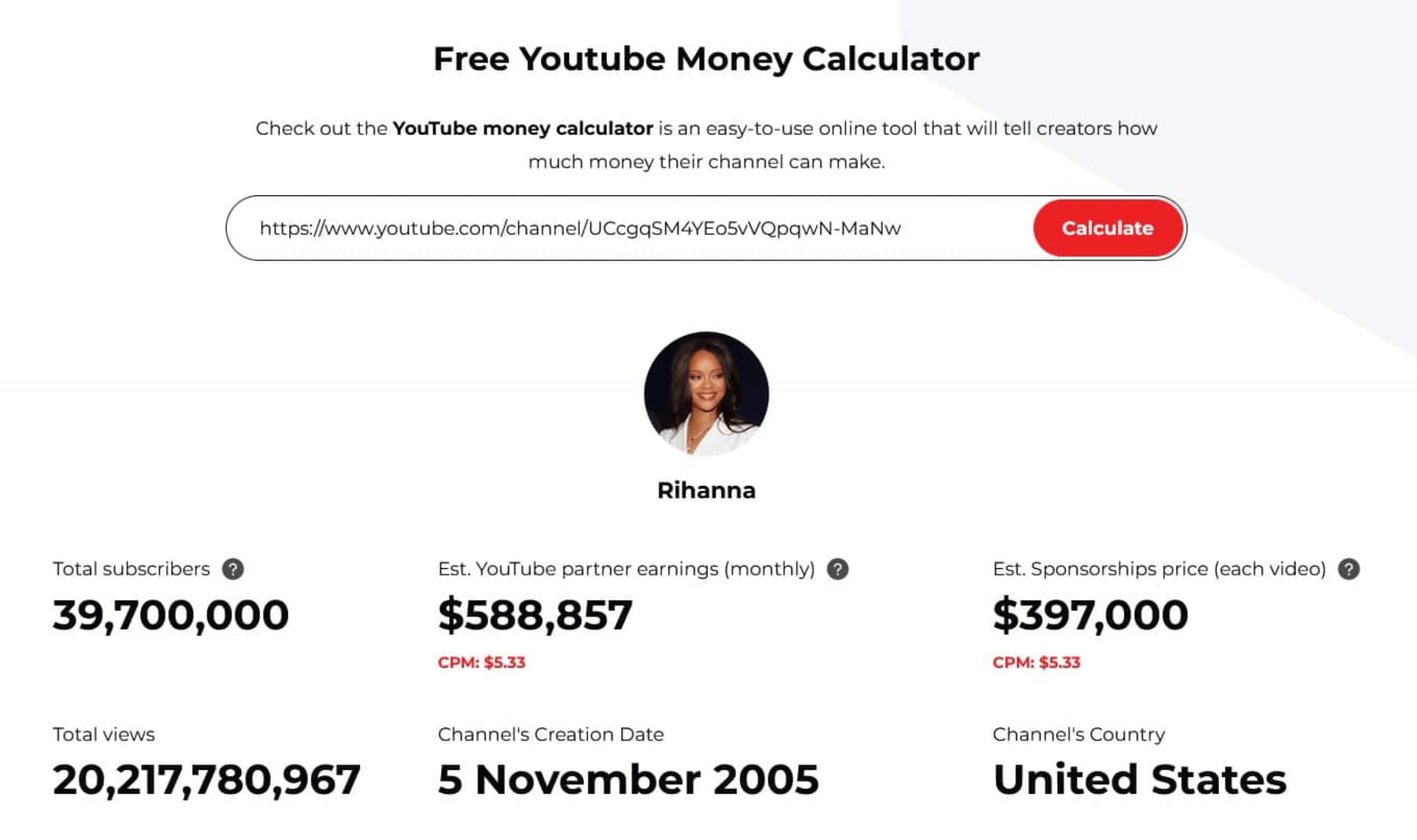 Ce este un calculator de vizualizări YouTube în bani