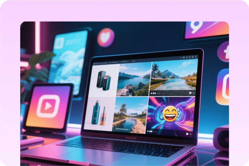 use CapCut Web's picture to video AI free generator for social media