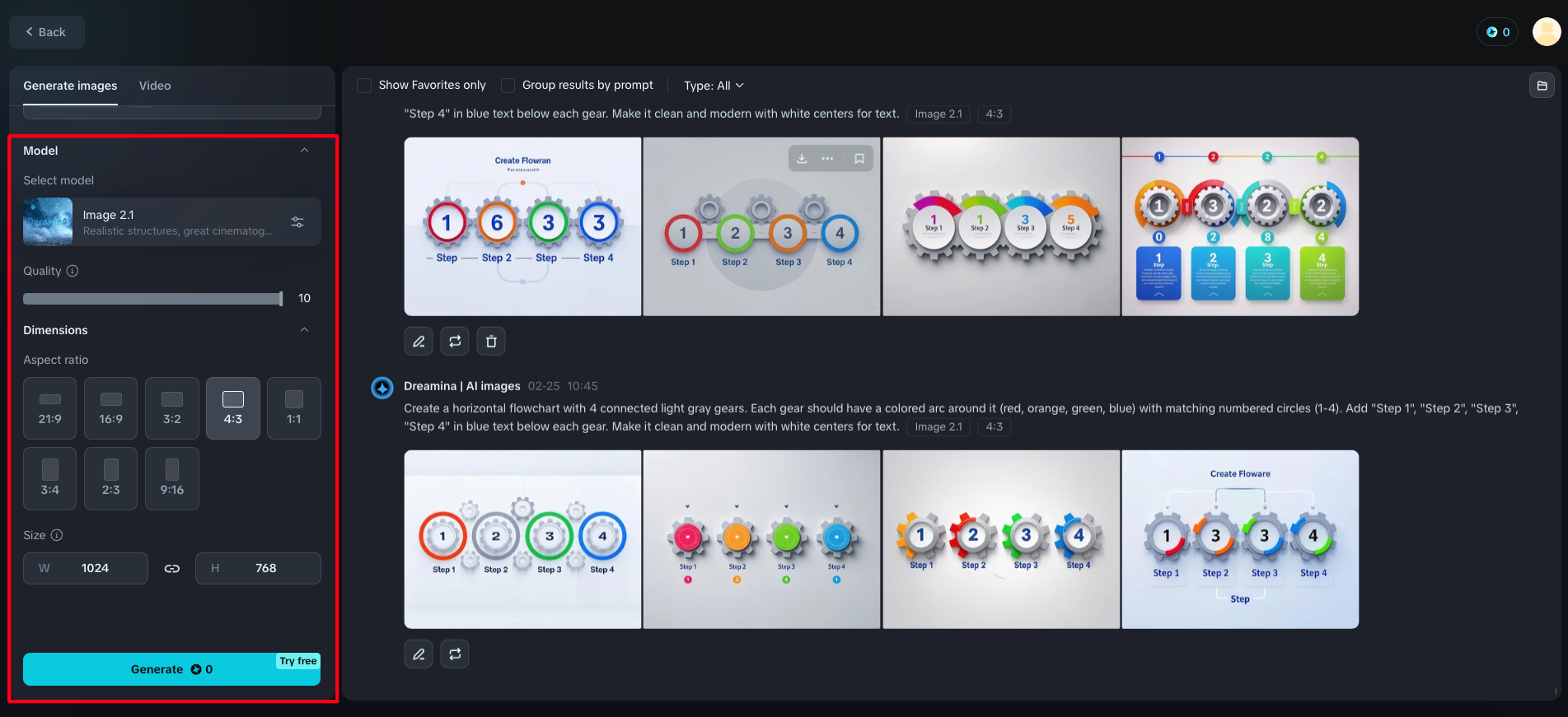 Creador de diagramas de flujo en línea