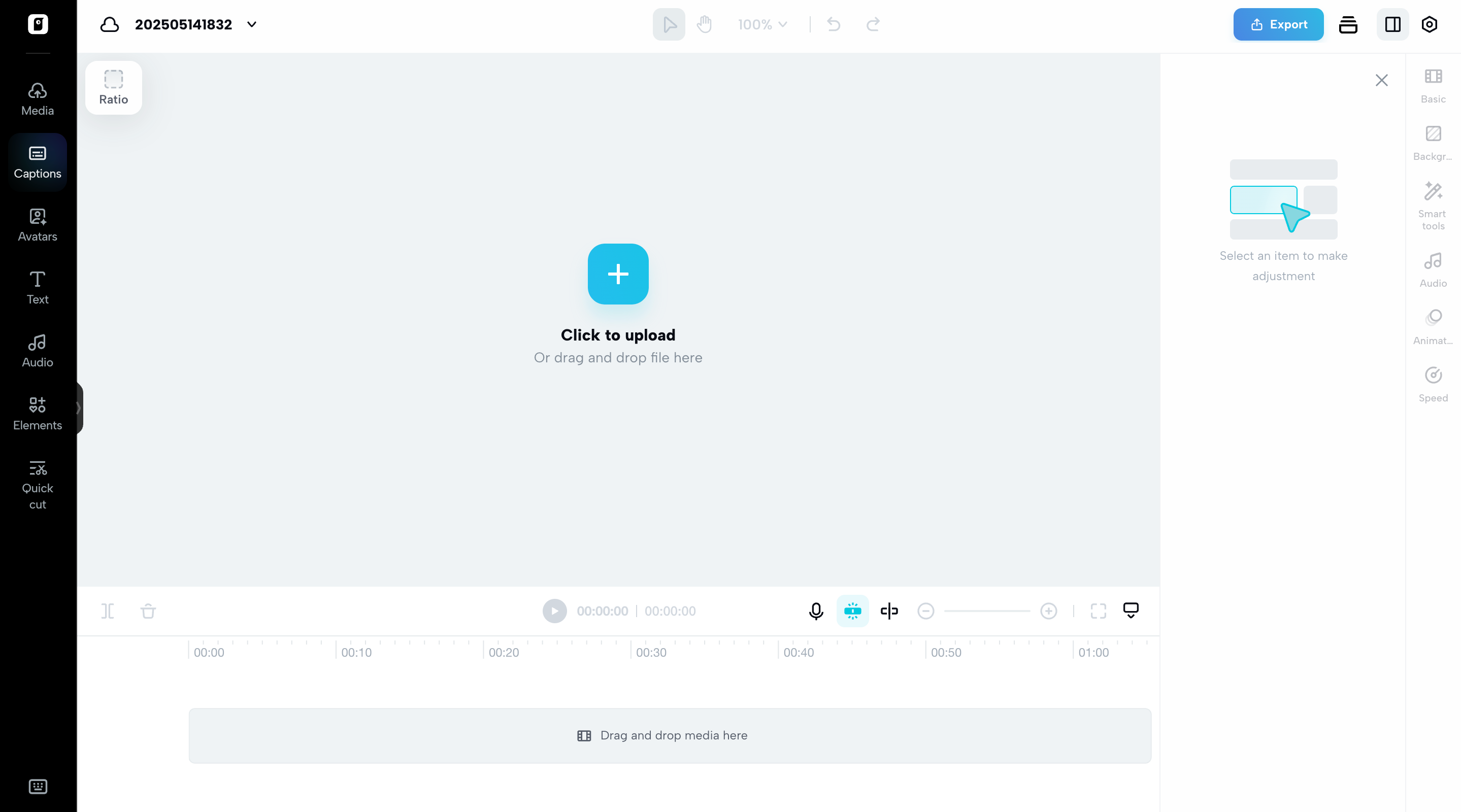 Powerful AI video editor