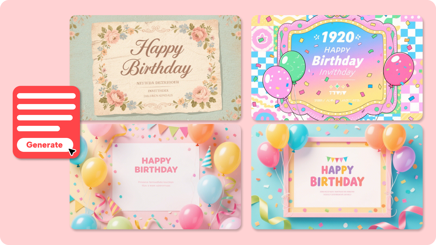 free birthday invitation background