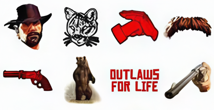 Red Dead Redemption sticker