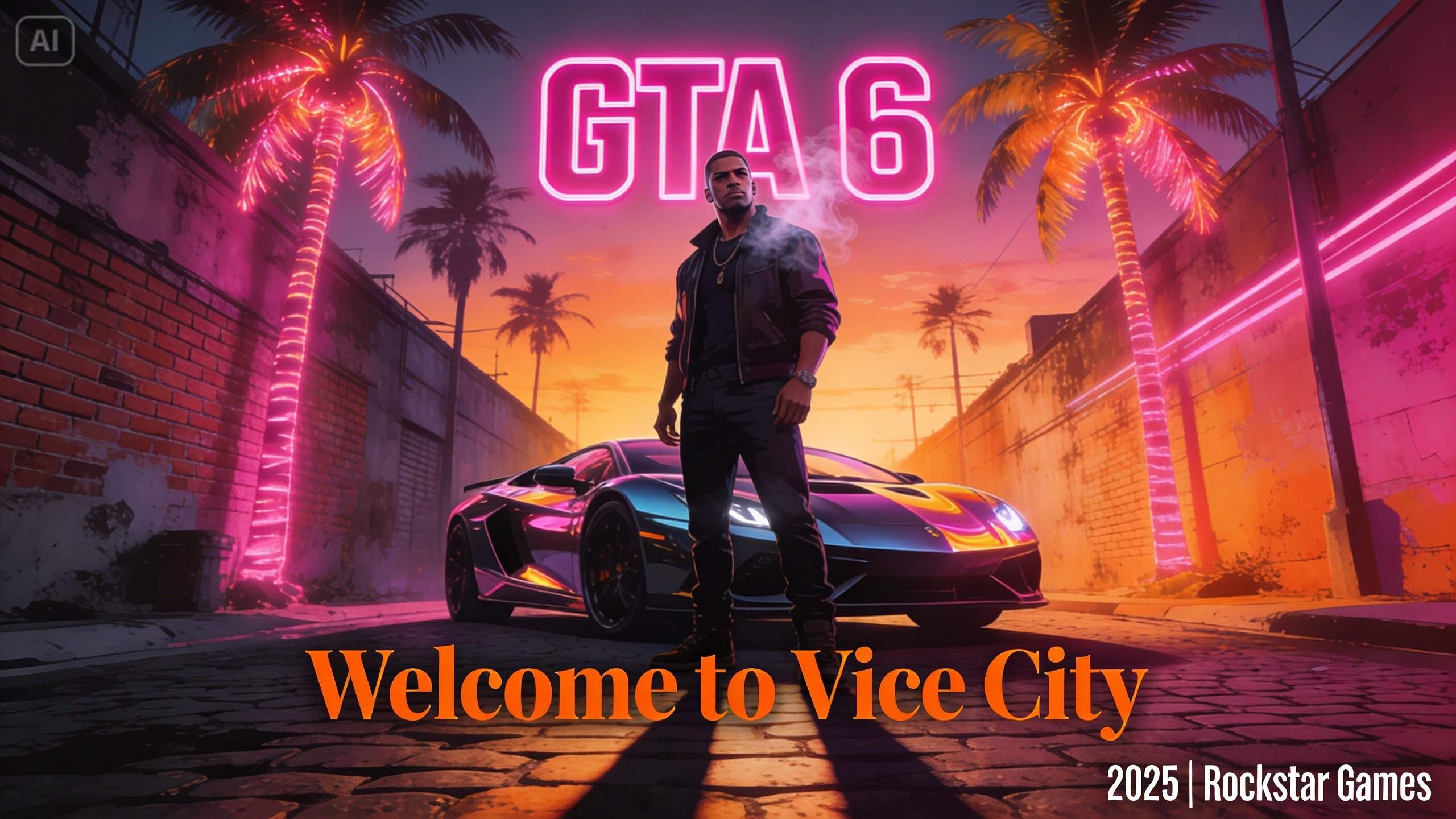 GTA 6 stijl poster voordelen