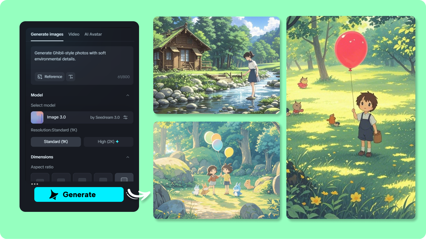 Generador de ghibli ai gratis