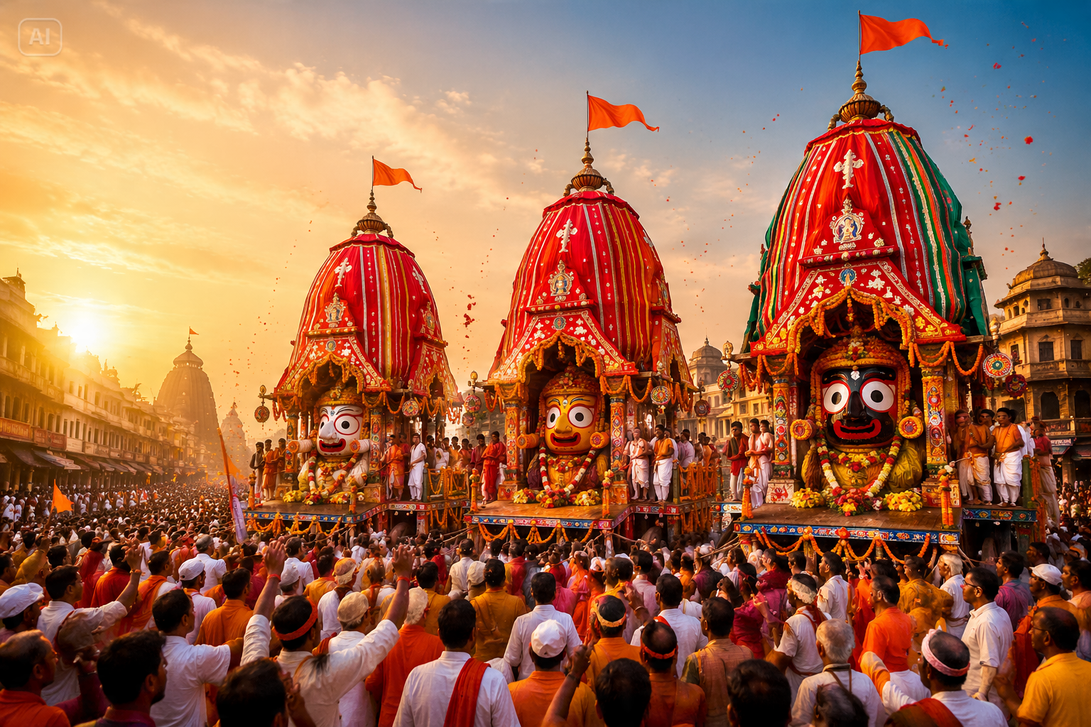 Rath Yatra AI Photo Prompt
