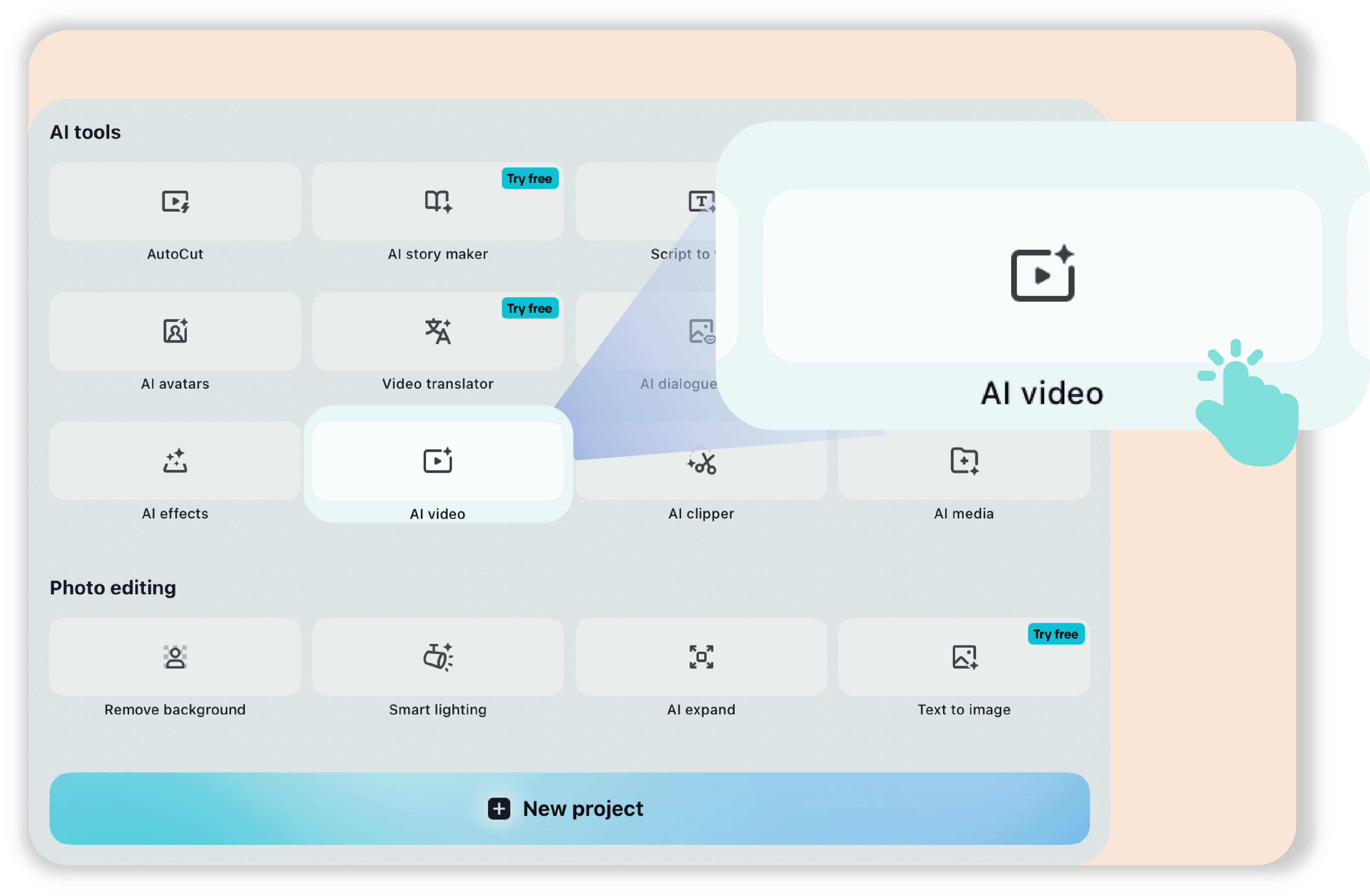 Open CapCut on Your Tablet