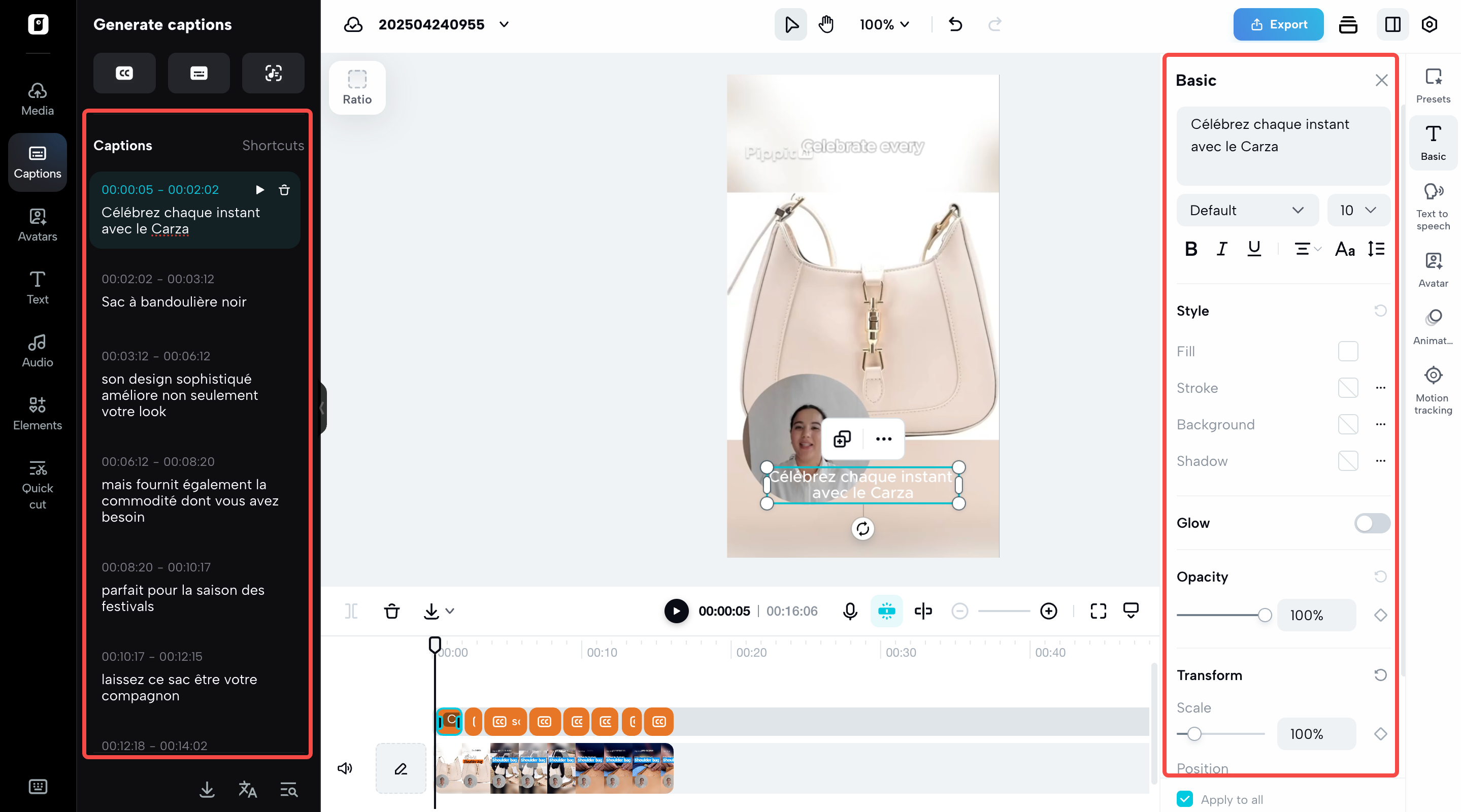 Edit and refine your text