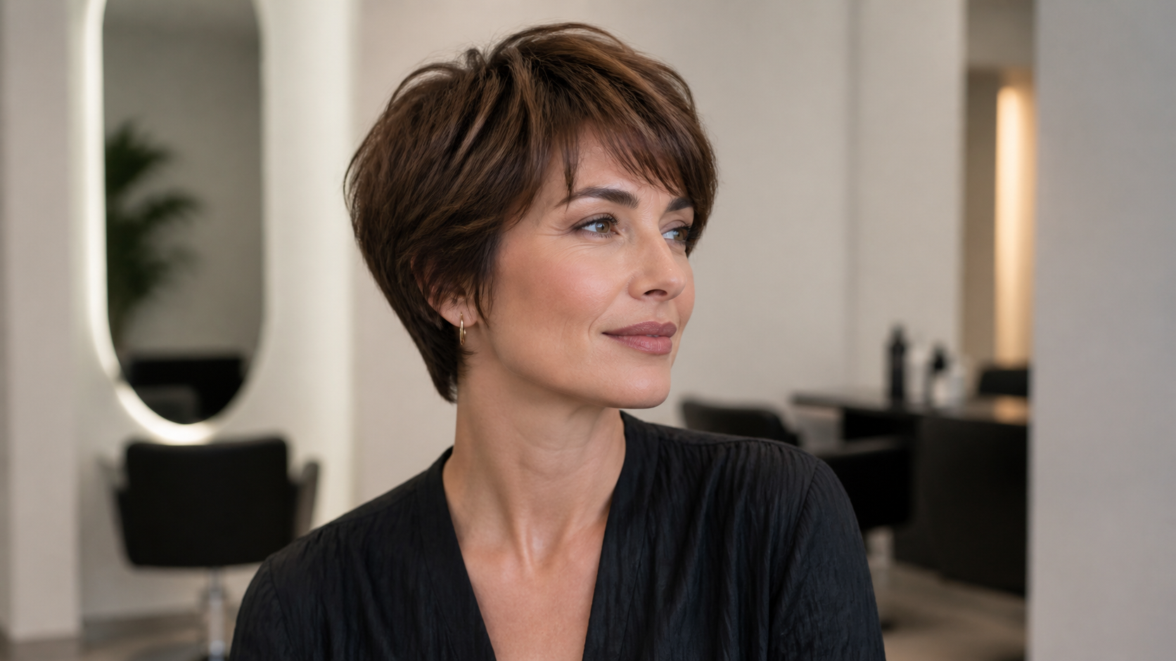 Short Layered Salon Cut for 2026 summer haircut trends