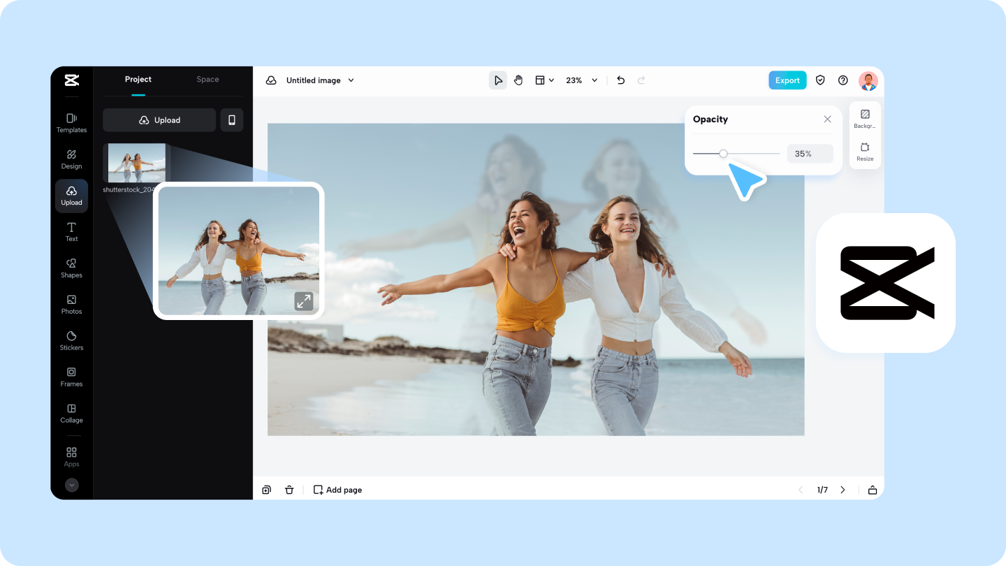 overlay photo editor