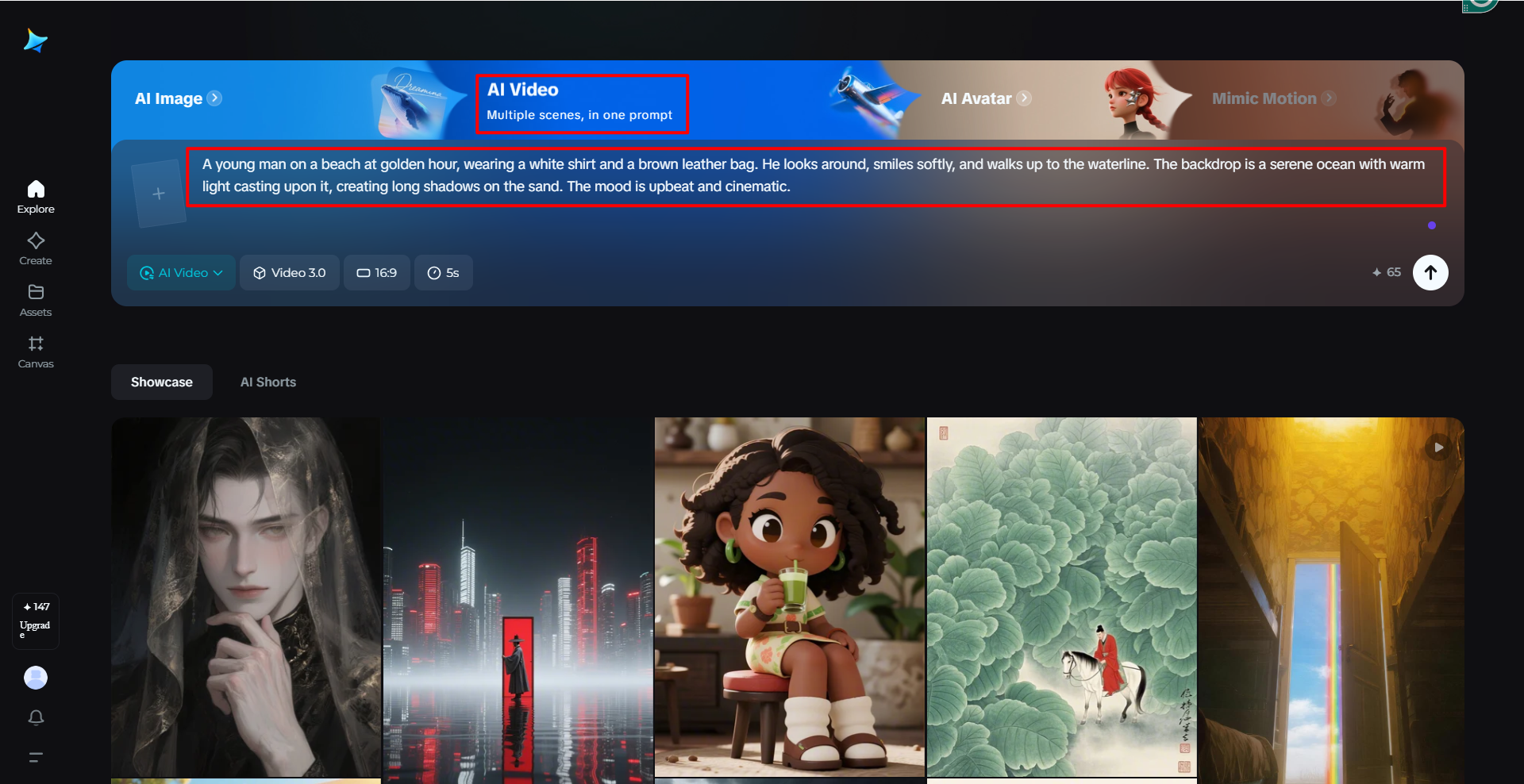 Generador de guiones de video de YouTube con IA.