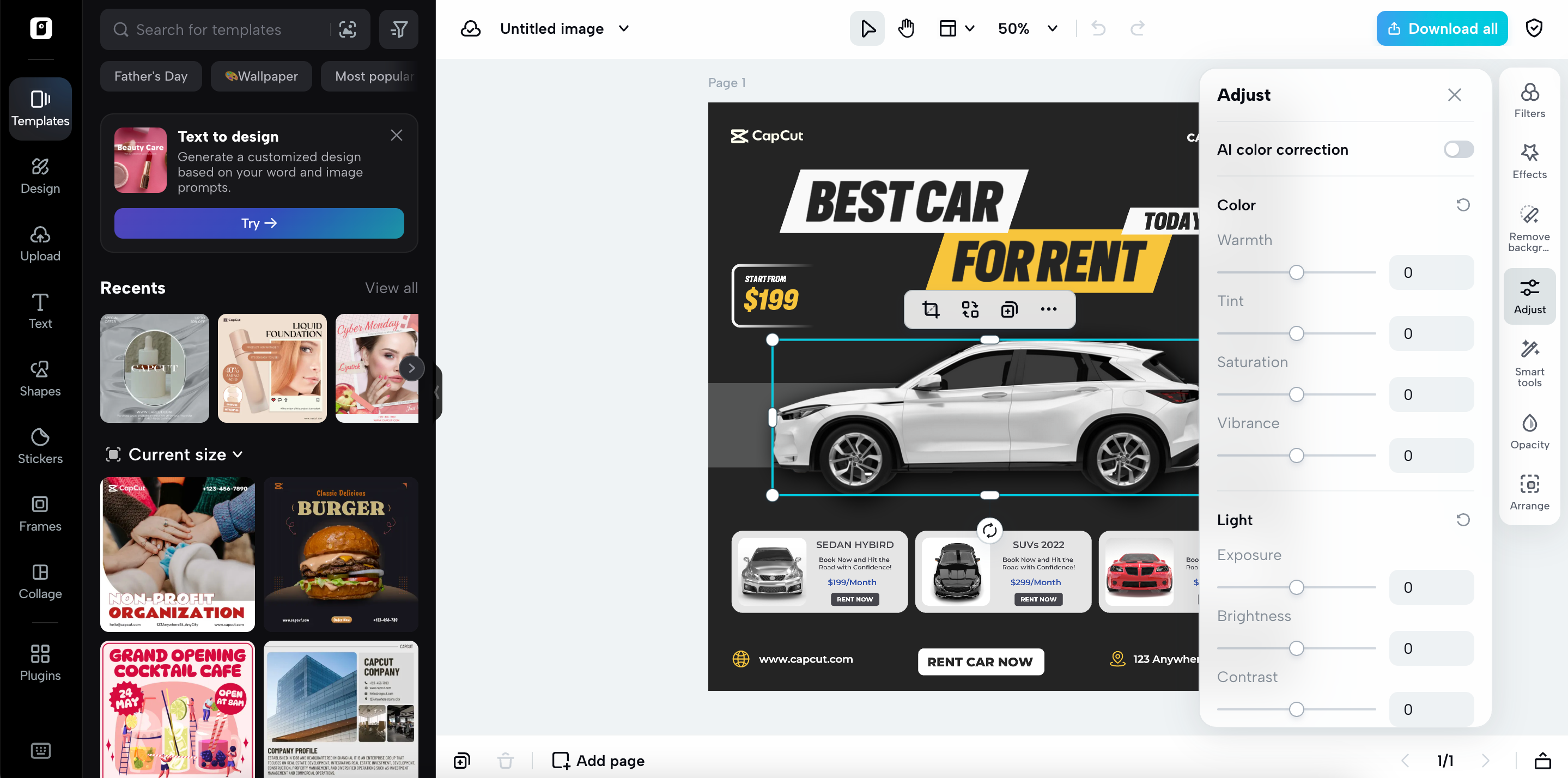 Mga tool sa pag-edit
