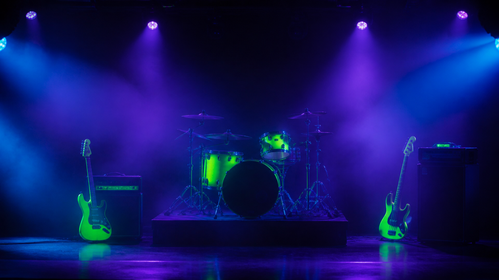 Neon Ultraviolet Glow Effect original 16:9 effect visual 4