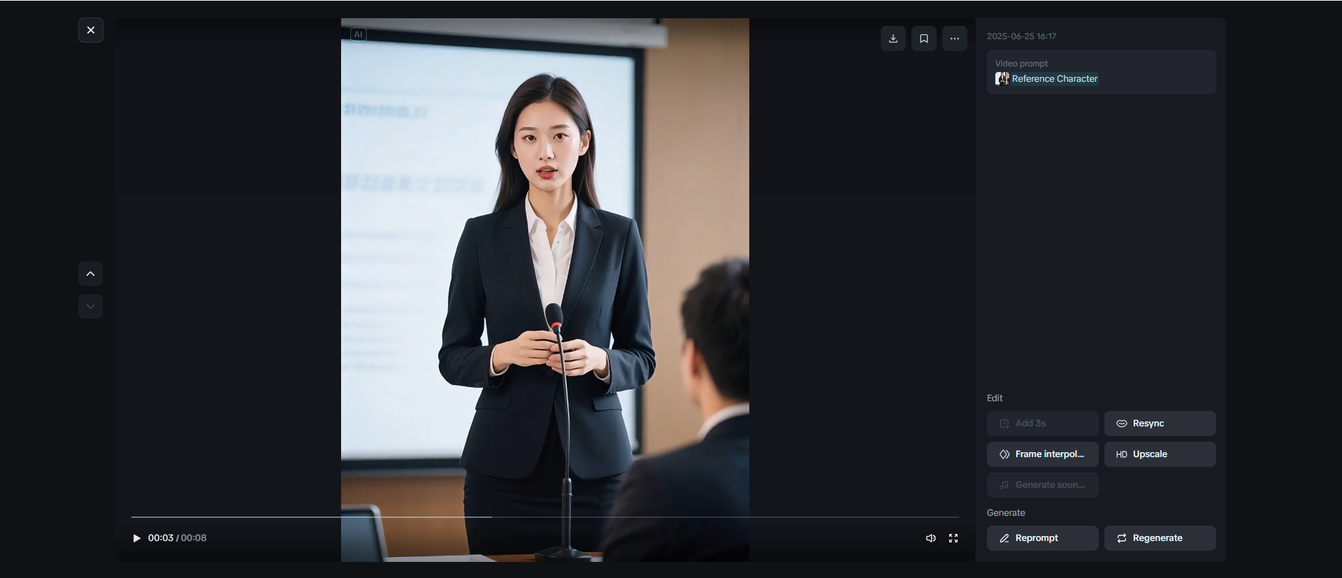 Presenter profesional