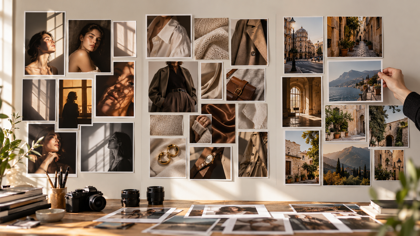 Organizza categorie visive