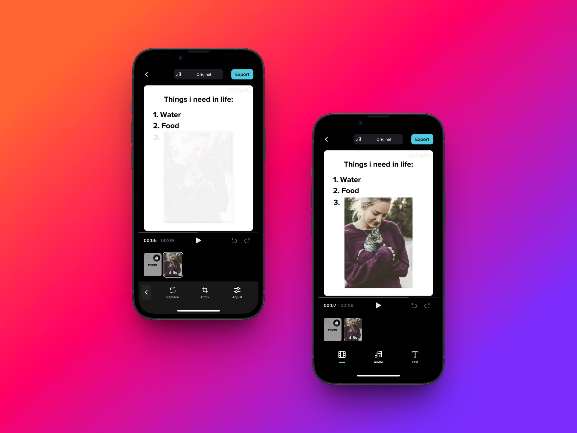 Şablonu kişiselleştirin