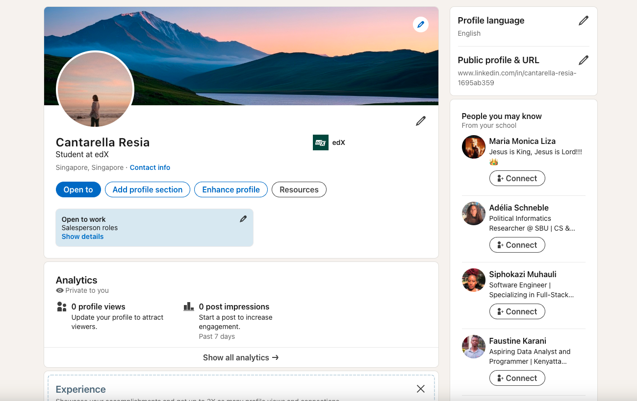 Foto de portada de LinkedIn