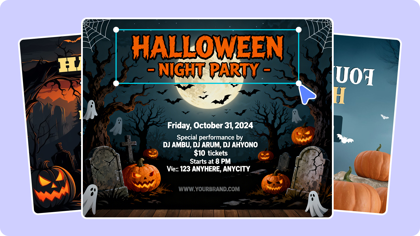 halloween invitation template