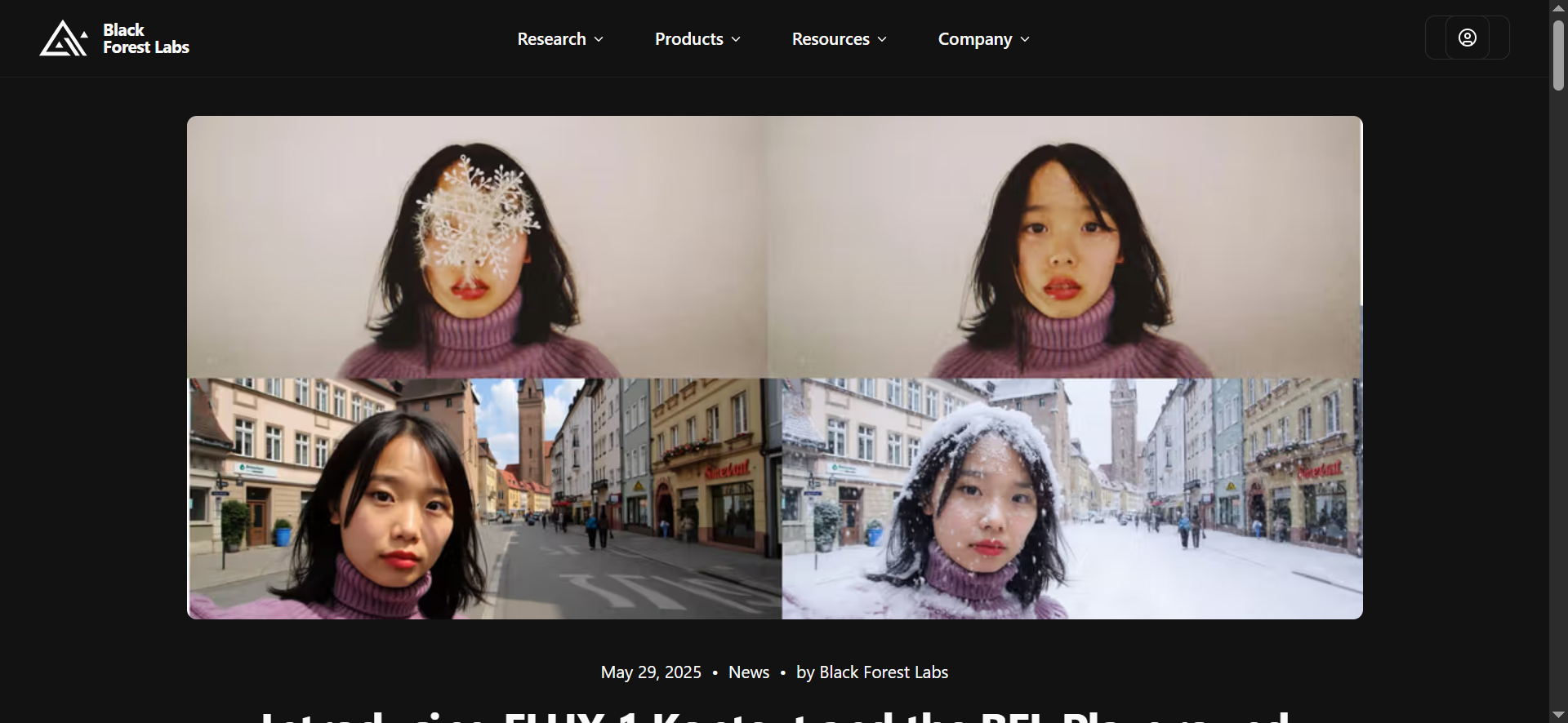 FLUX black forest labs