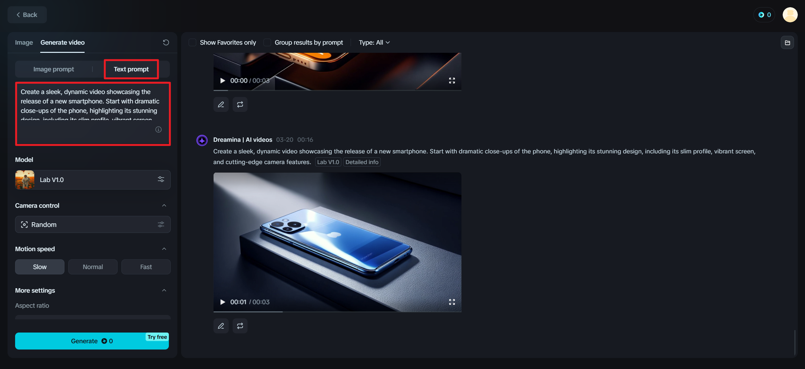best free ai text to video generator
