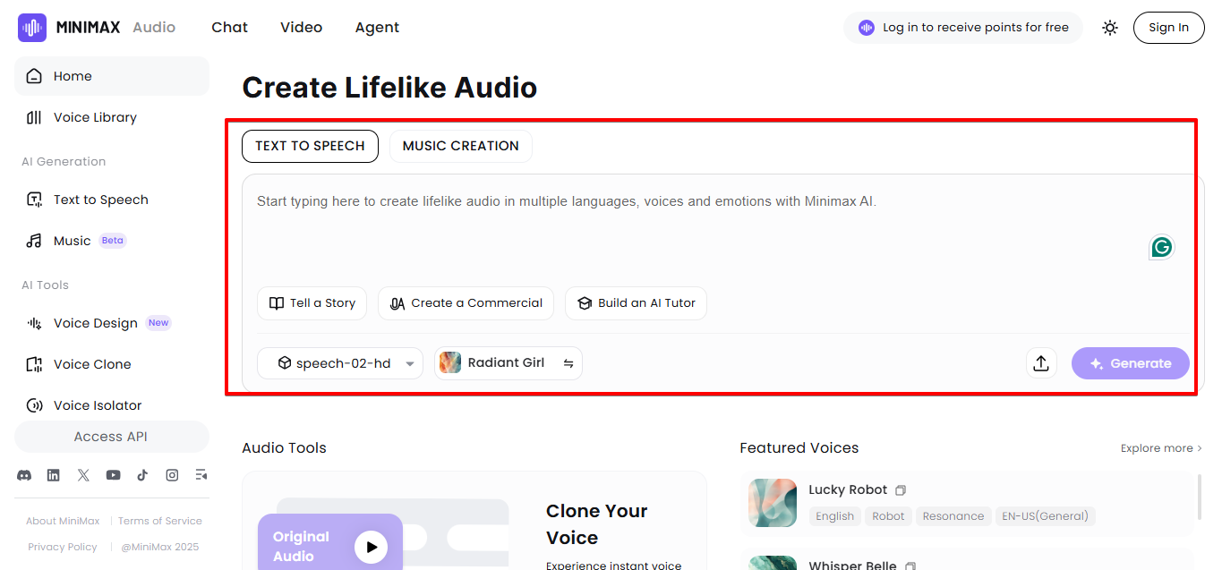 Hailuo AI music generation
