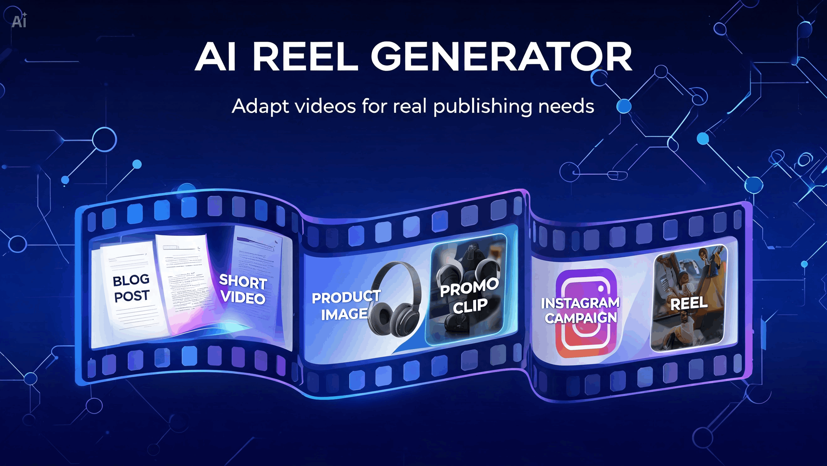 Adapt videos for real publishing needs