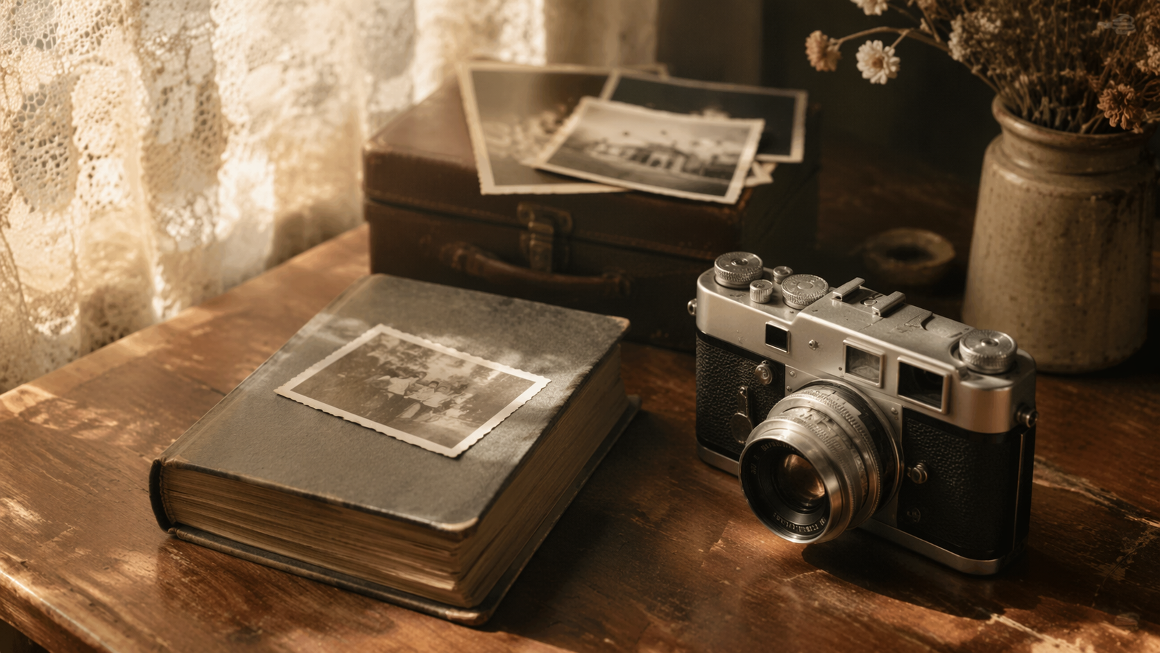 Dreamina 1950er Jahre Fotofilter Prompt Beispiel 2: Klassische Diner-Szene
