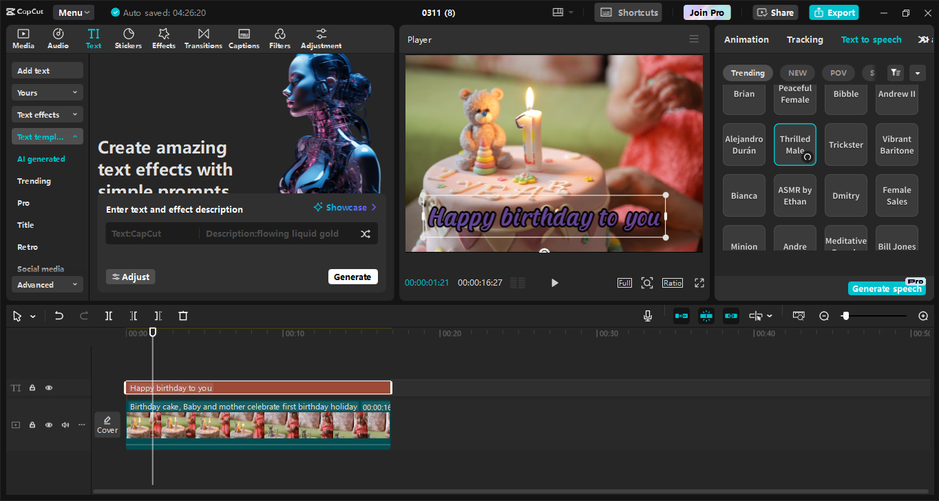 واجهة محرر فيديو سطح المكتب CapCut - أفضل أداة لإنشاء مقاطع فيديو جذابة