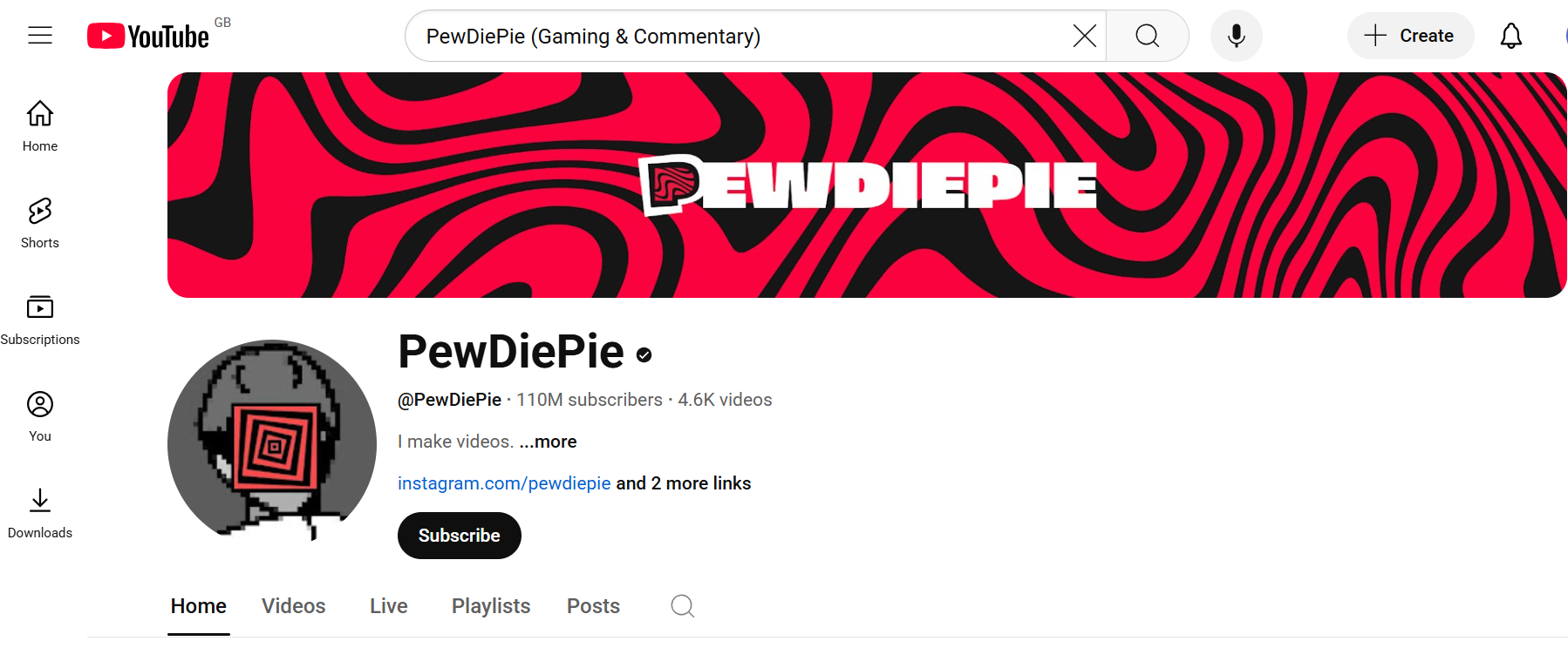 PewDiePie