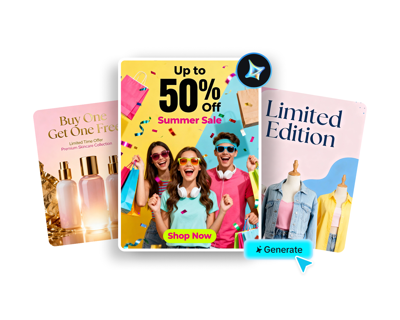 온라인 전자상거래 포스터 디자인