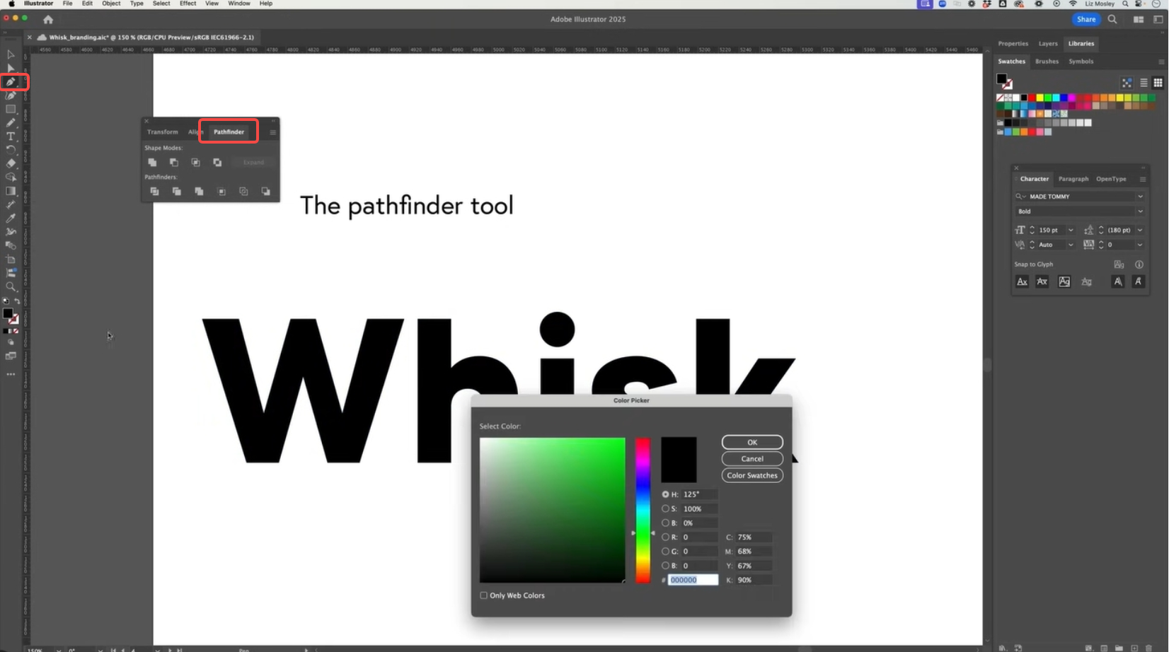 Create shapes and base design in Illustrator
