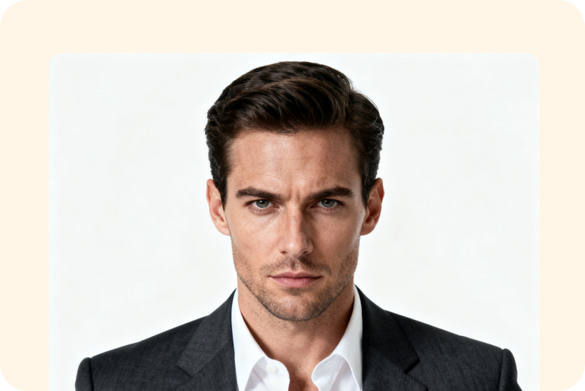 Refine your profile photo by removing distractions with AI Replace