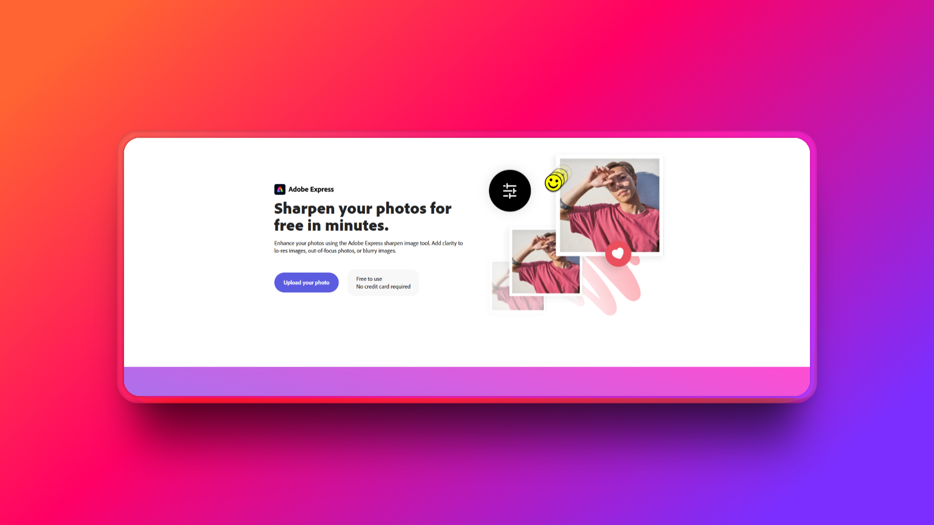 Adobe 的人工智慧照片銳化工具