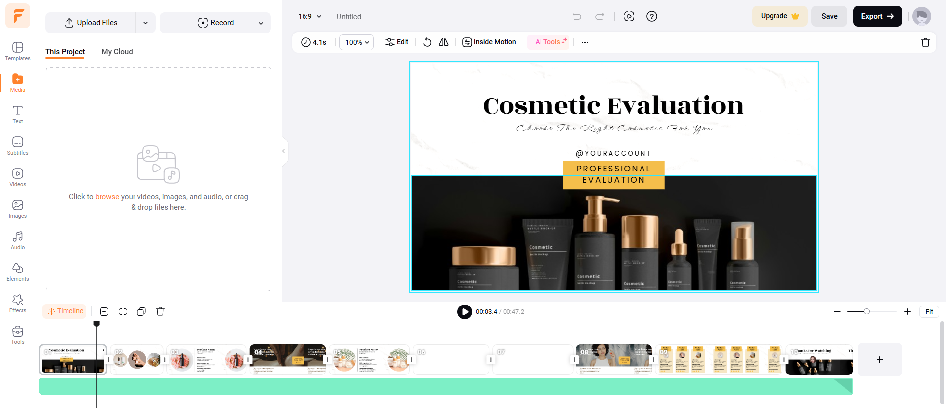 ai testimonial video