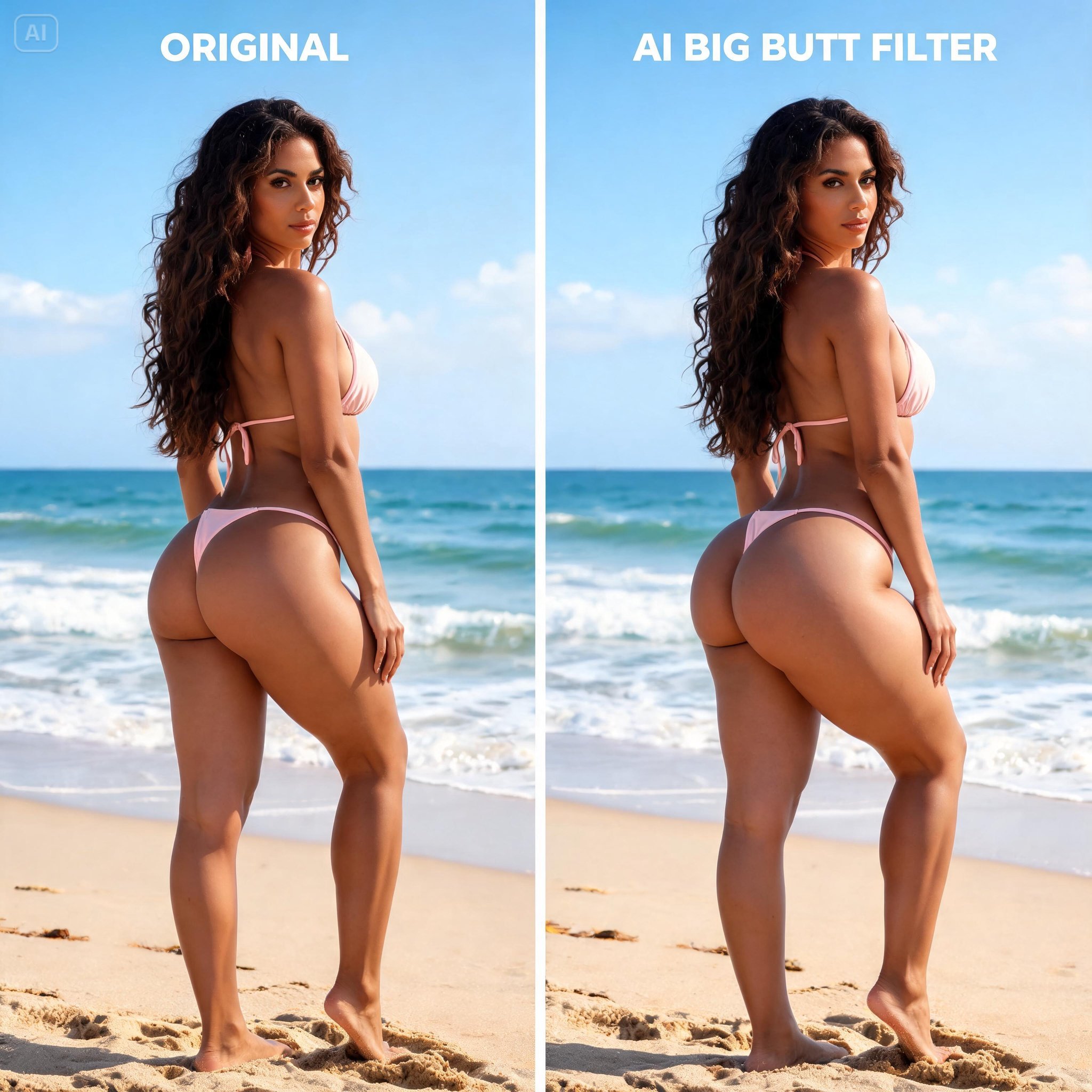 AI Big Butt Filter aviso de beneficios