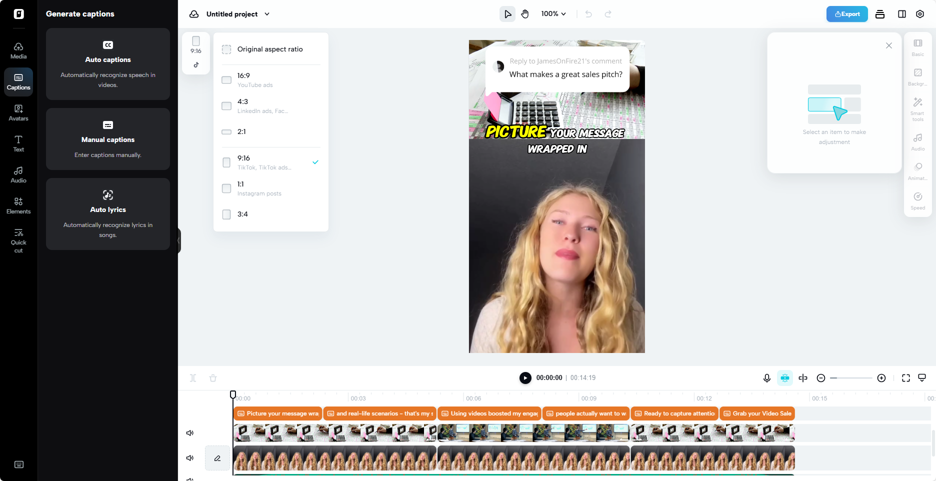 I-edit ang video nang agad-agad