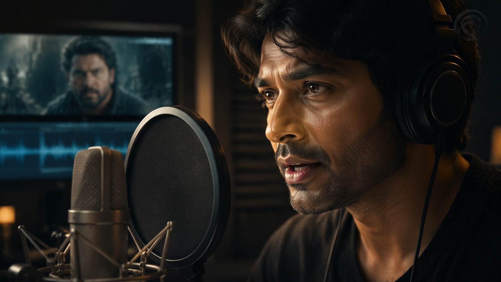 movie dubbing lip sync AI template cover