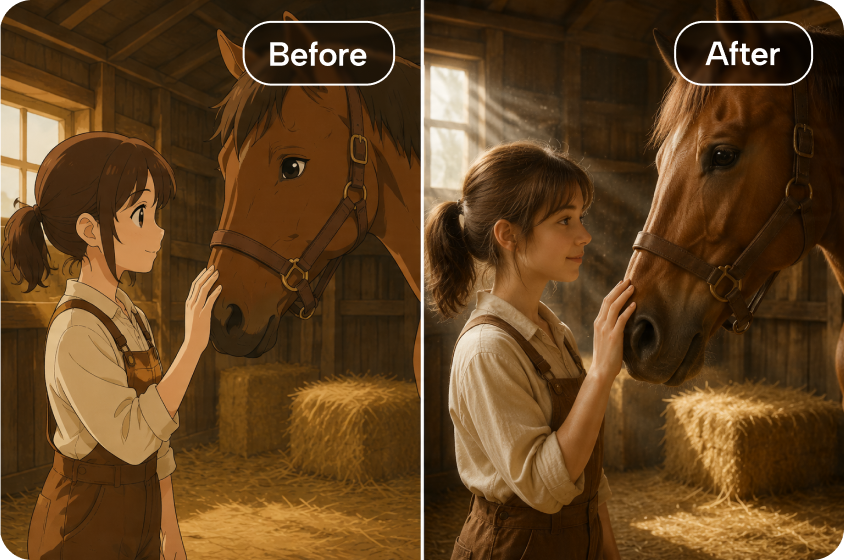 Bring fictional characters to life