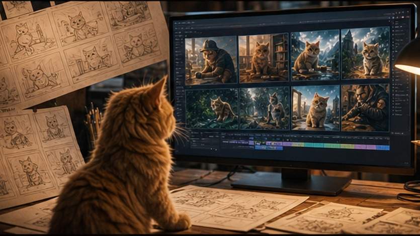 AI Cat Story Generator example 6