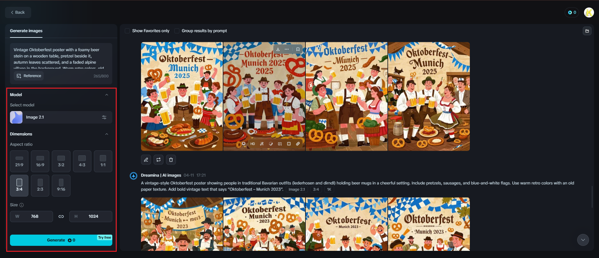 șablon de pliant gratuit Oktoberfest