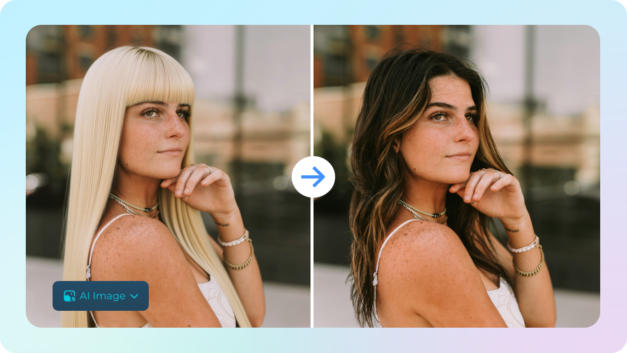 Görselle ai saç stili değiştirici