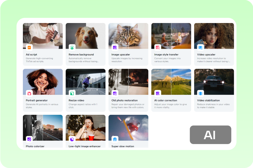 AI-centric Video upload platform
