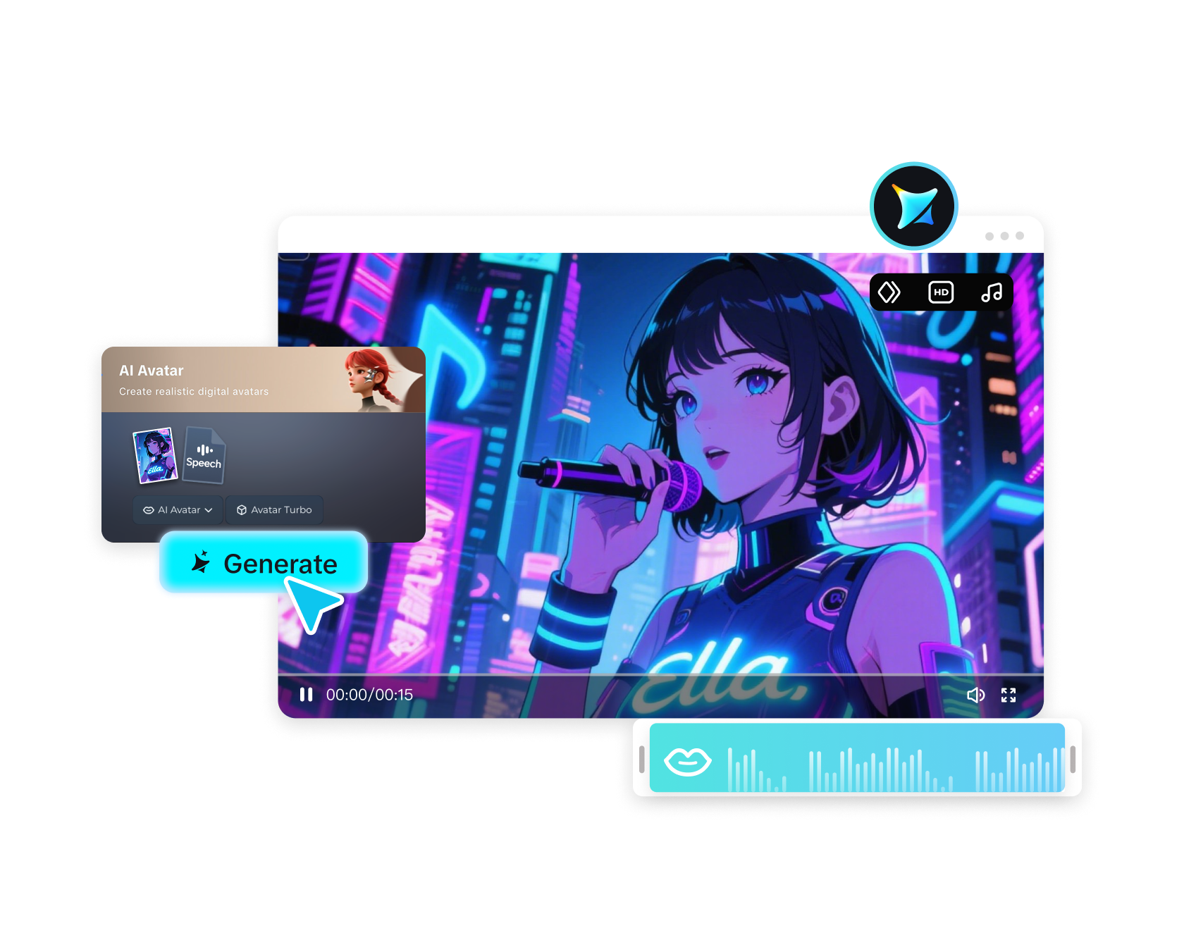 AIトーキングアバター